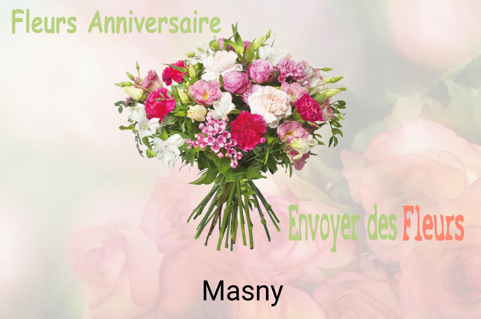 Bouquet de fleurs d’anniversaire livré à Masny